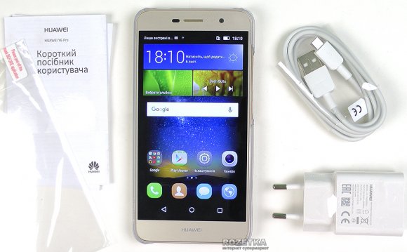 Смартфон Huawei Y6 Pro Gold Обзор