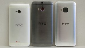 Слева направо: HTC One M7, HTC One M8, HTC One M9. Фото Android Central